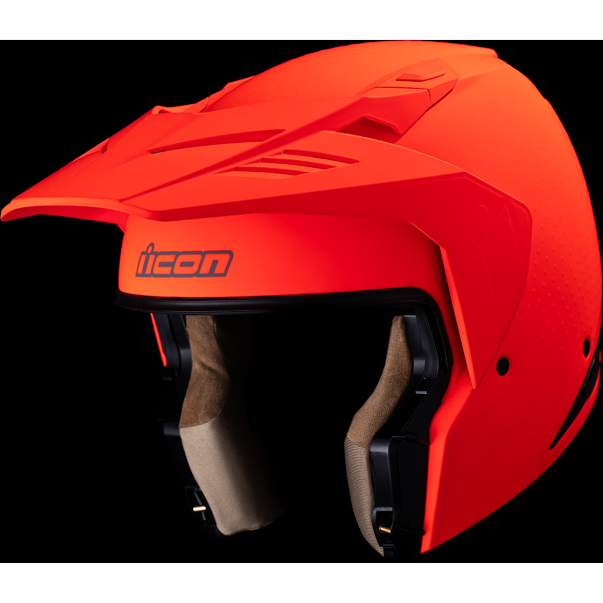 Icon - Elsinore™ Helmet - Monotype - Red - 2XL