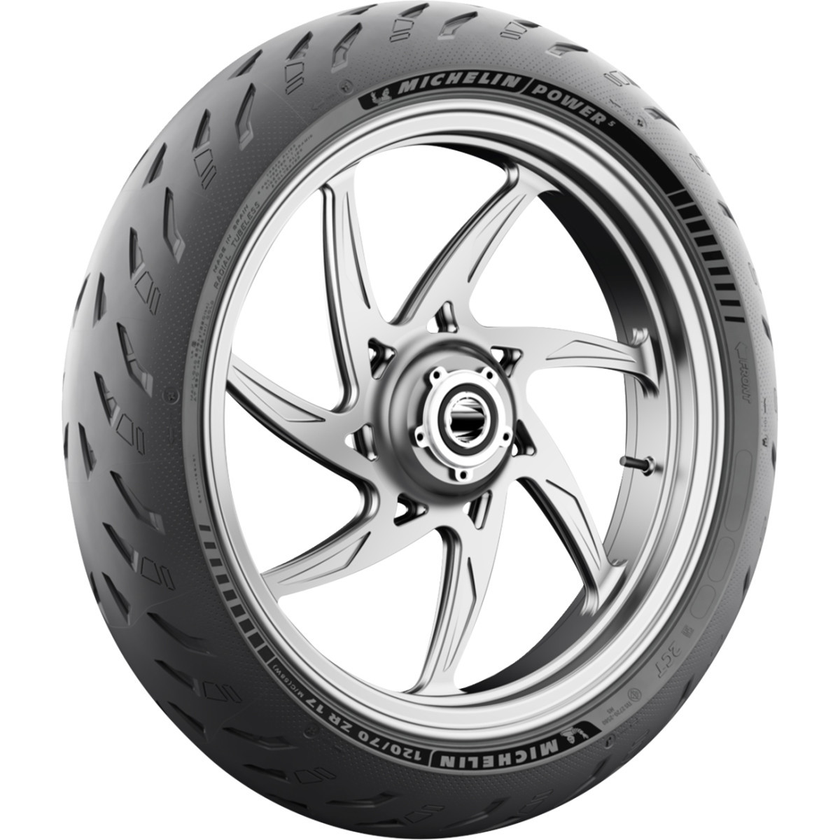 Michelin #99303 - Tire - Road 5 - Front - 120/60ZR17 - (55W)