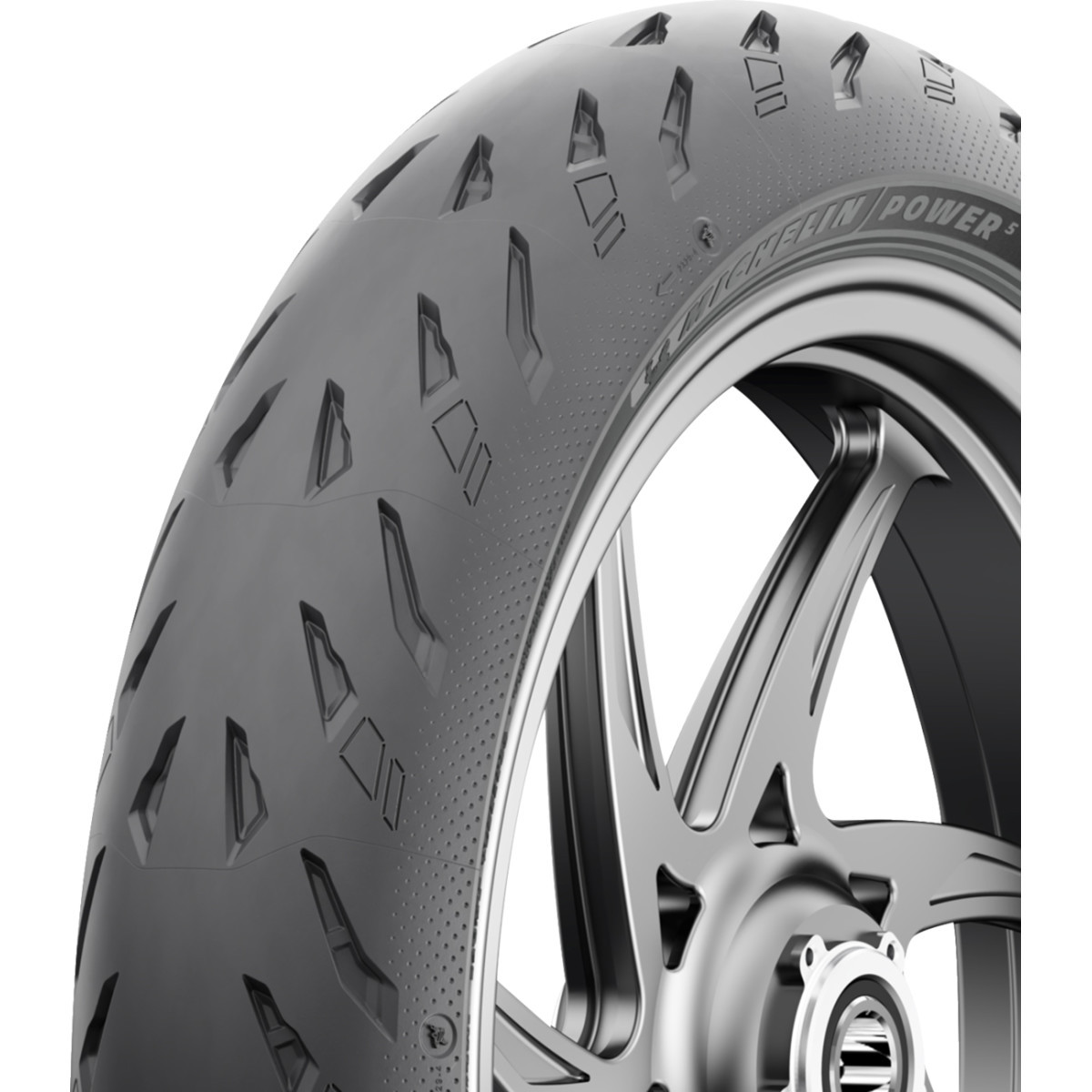Michelin #99303 - Tire - Road 5 - Front - 120/60ZR17 - (55W)