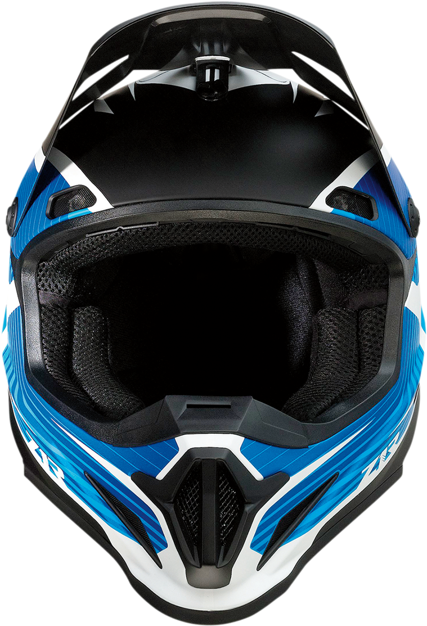 Rise Helmet - Flame - Blue - XS