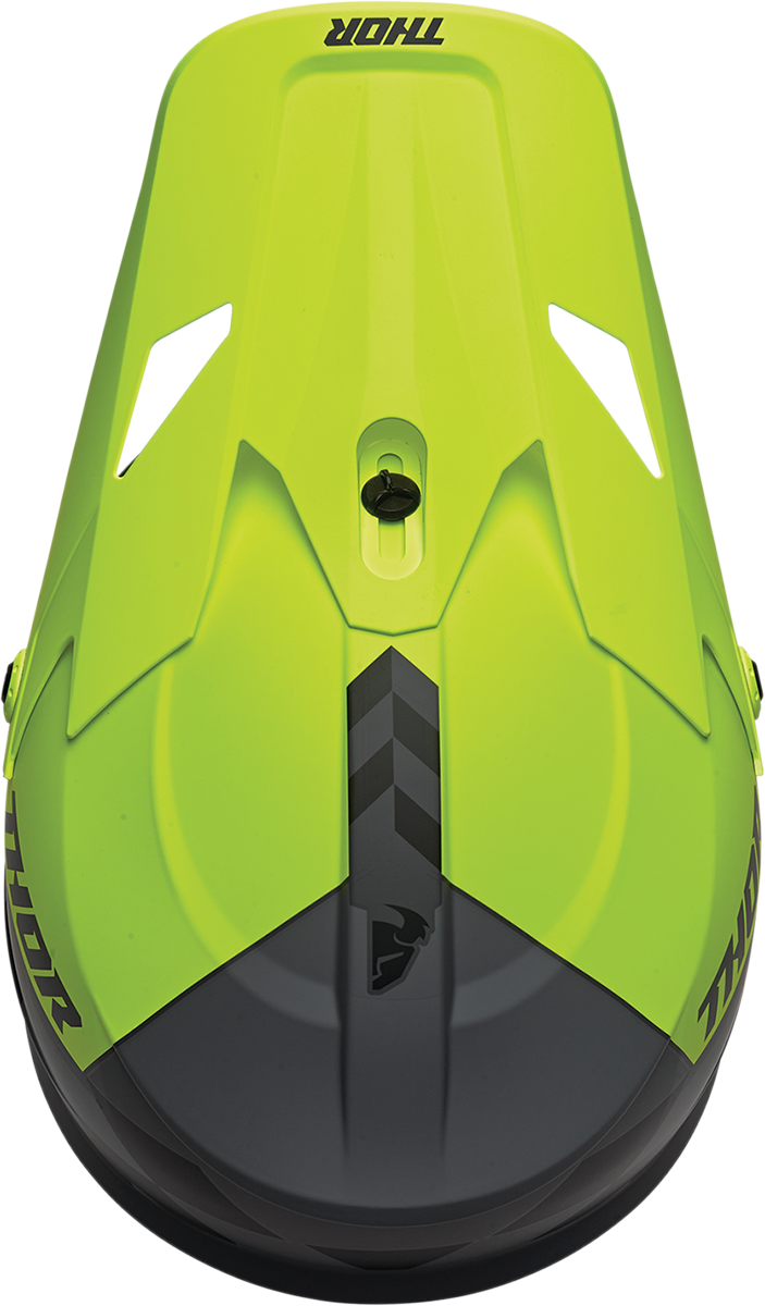 Thor Sector Helmet - Birdrock - Gray/Acid - XS