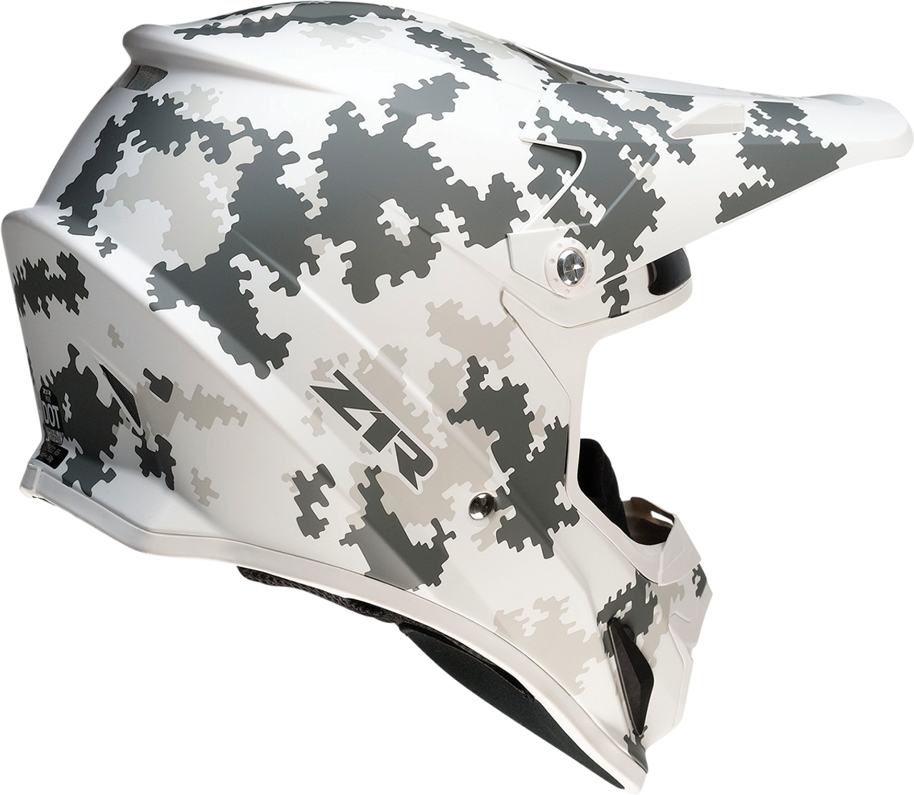 Z1r Rise Helmet - Snow Camo - White/Gray - Small