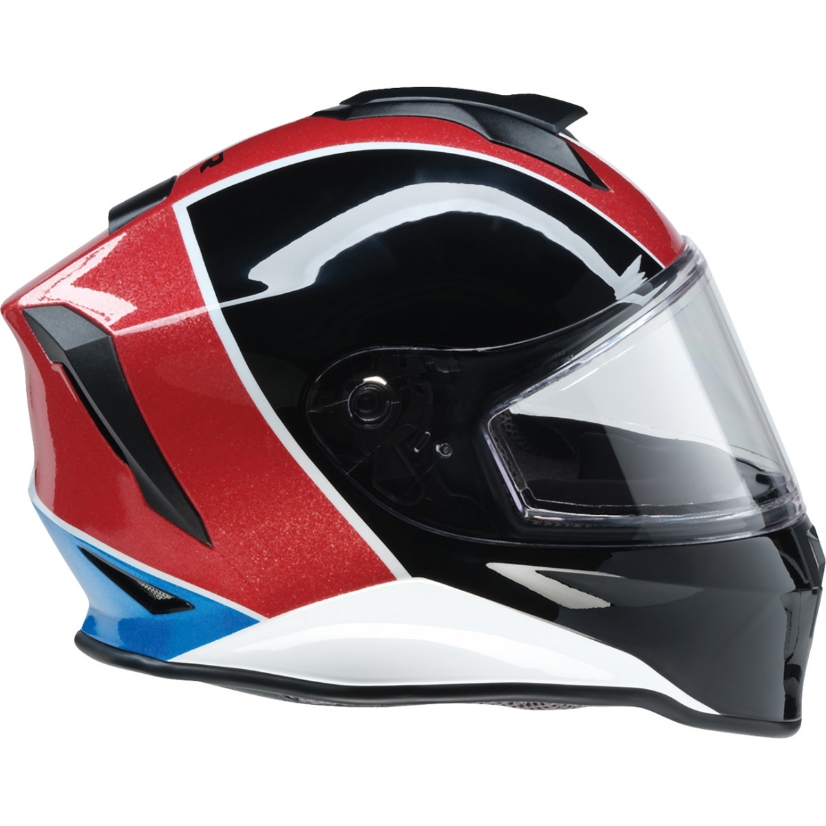 Z1R - Youth Warrant 2.0 Snow Helmet - Fresh Pow - Red/White/Blue - Large