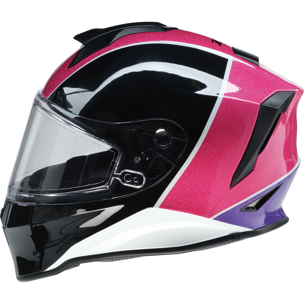 Z1R - Youth Warrant 2.0 Snow Helmet - Fresh Pow - Pink/Purple - Medium