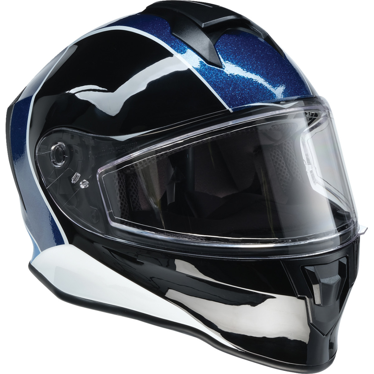 Z1R - Youth Warrant 2.0 Snow Helmet - Fresh Pow - Purple/Blue - Medium