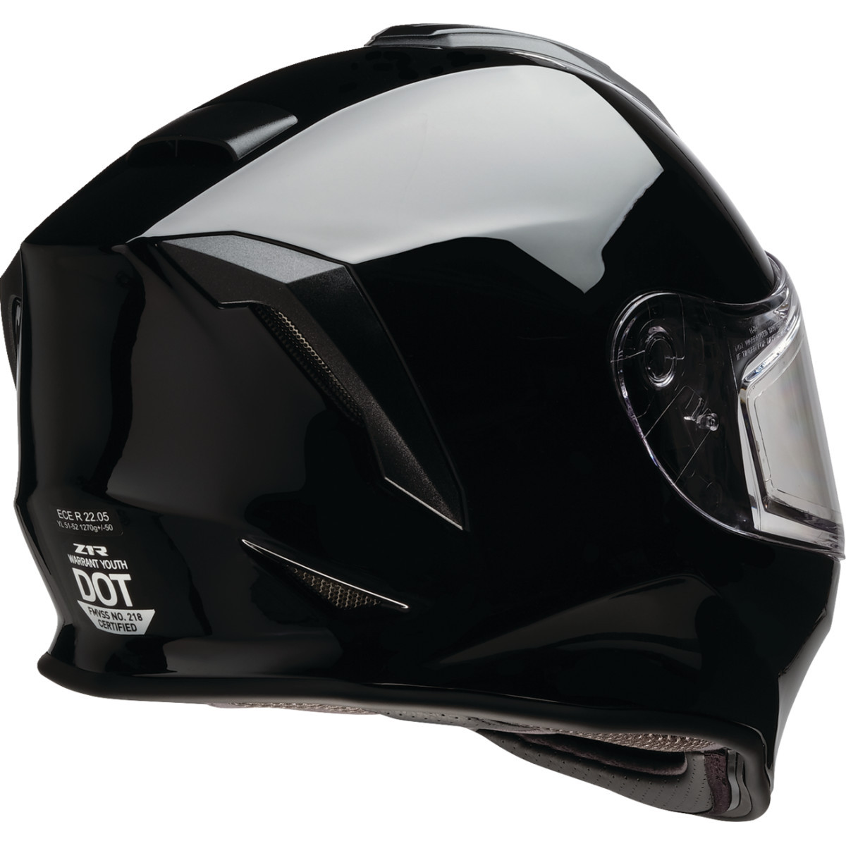 Z1R - Youth Warrant 2.0 Snow Helmet - Black - Medium