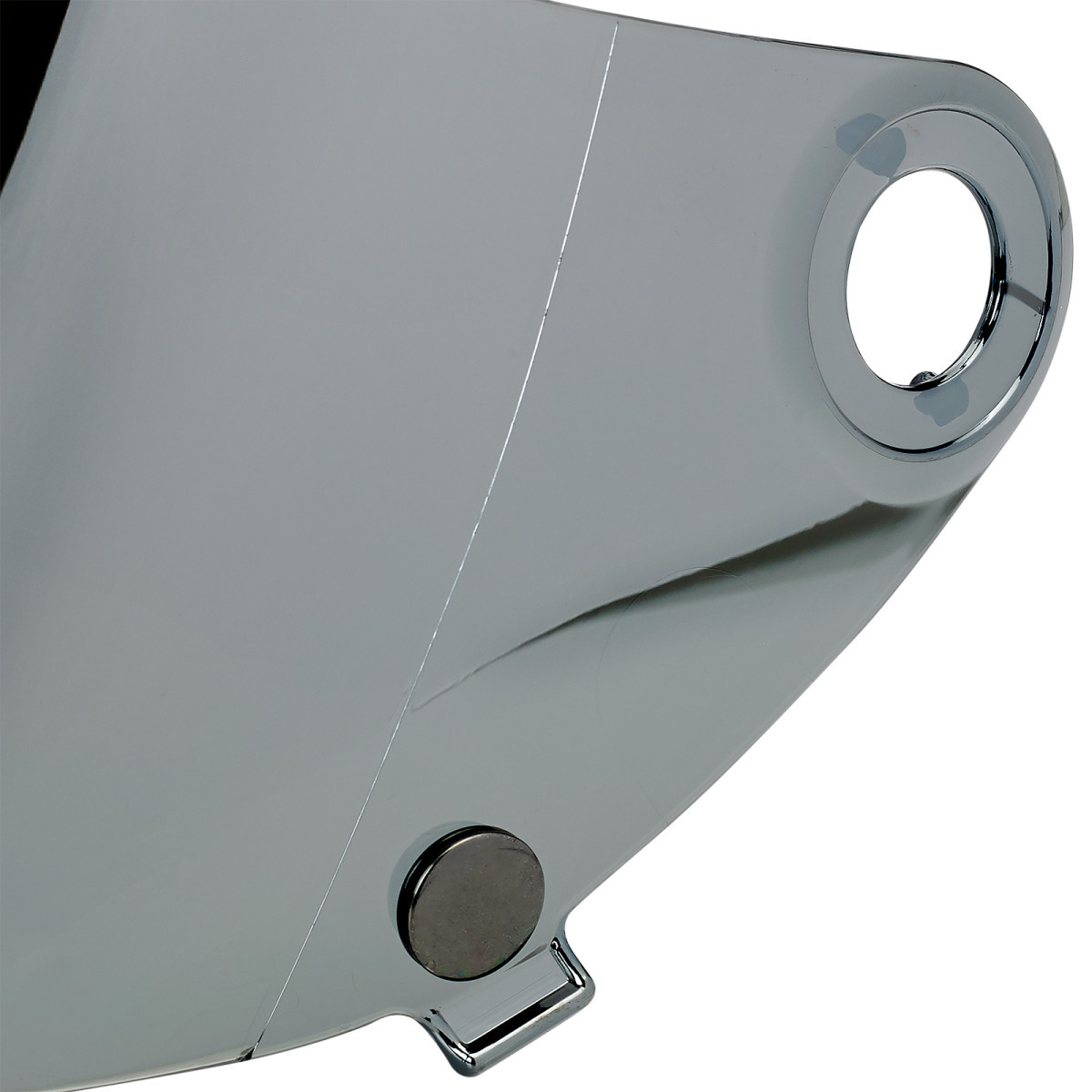 Biltwell #1111-221 - Gringo S Shield - Gen 2 - Flat - Chrome Mirror