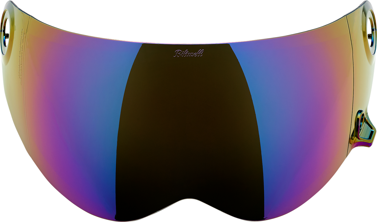 Biltwell #1112-223  - Lane Splitter Shield - Gen 2 - Rainbow Mirror
