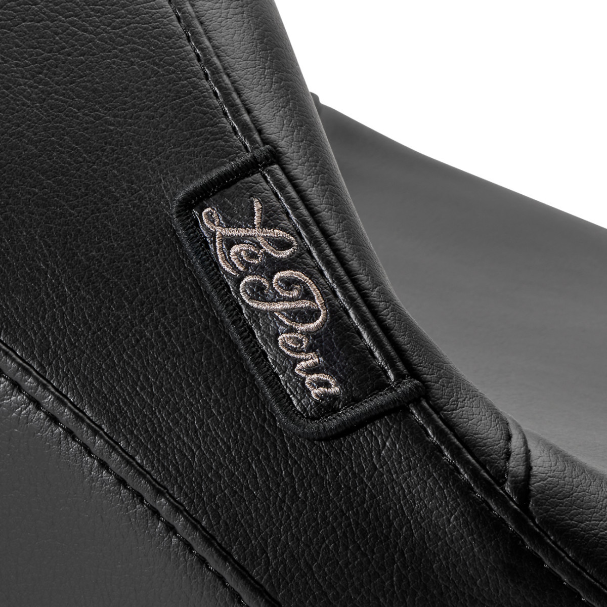 LE Pera #LK-987 - Outcast Seat - Full-Length - Without Backrest - Smooth - Black - FL '08-'23