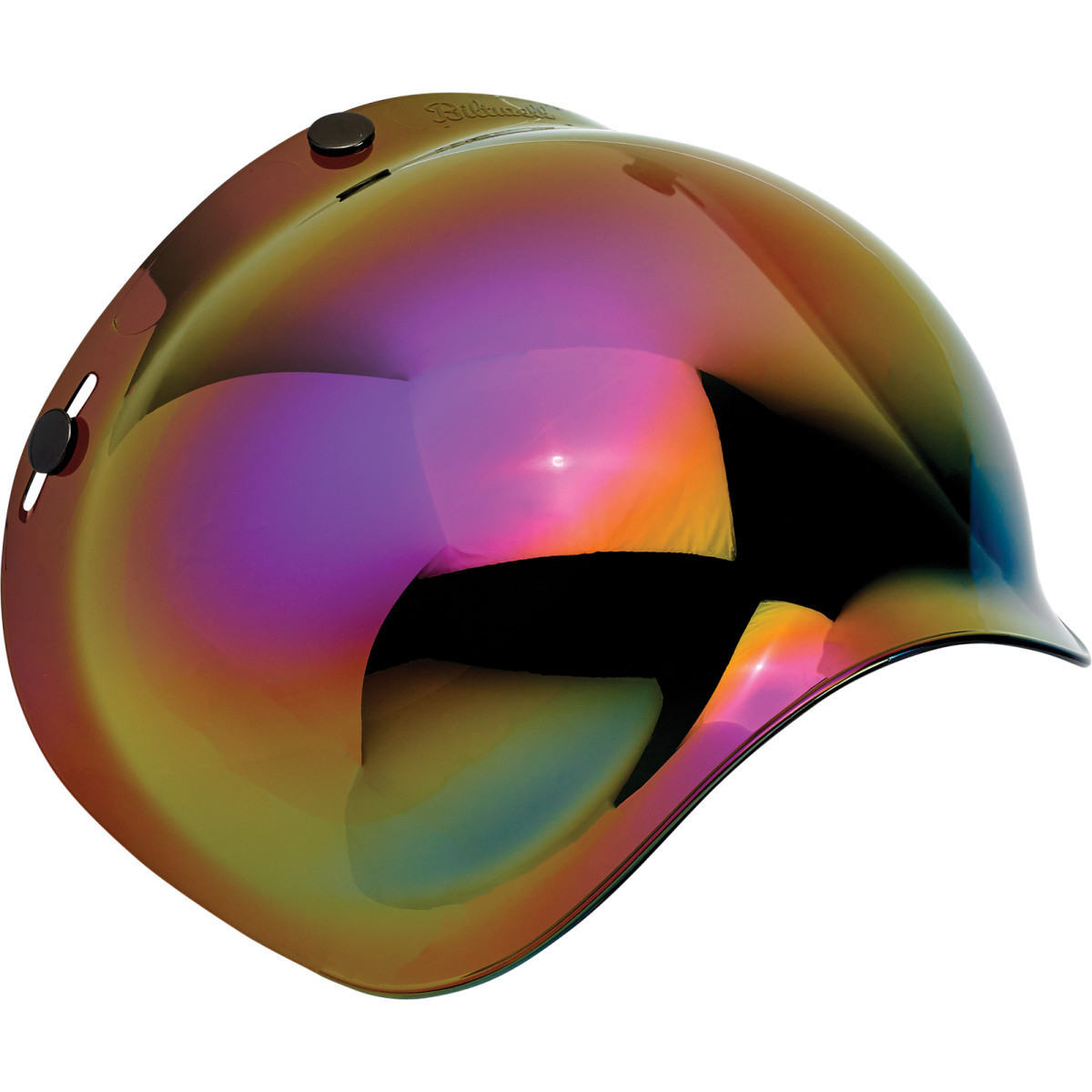 Biltwell #2001-223 - Bubble Shield - Rainbow Mirror