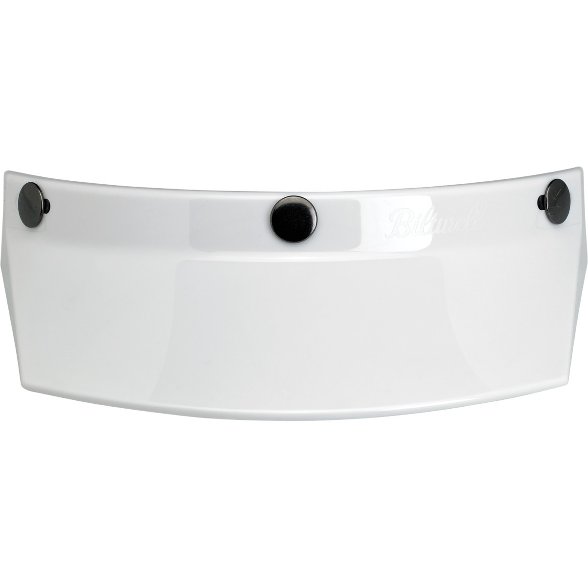 Biltwell #2002-562 - Moto 3-Snap Visor - White