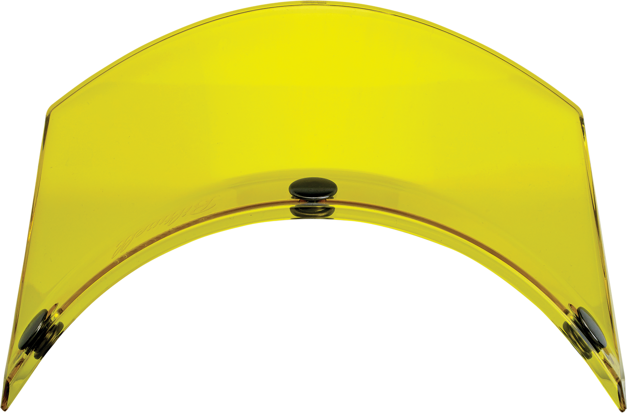 Biltwell #2002-103  - Moto 3-Snap Visor - Yellow