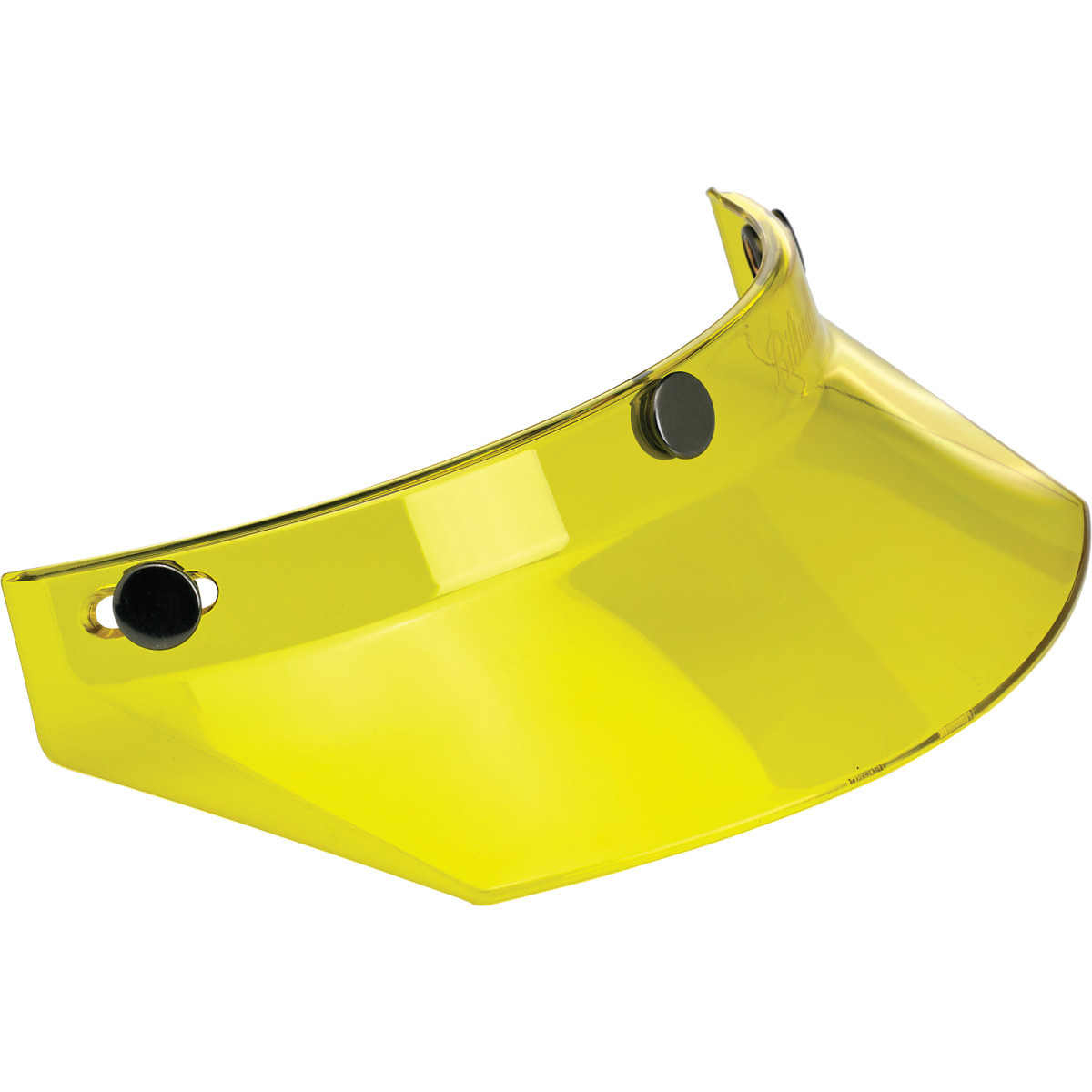 Biltwell #2002-103 - Moto 3-Snap Visor - Yellow
