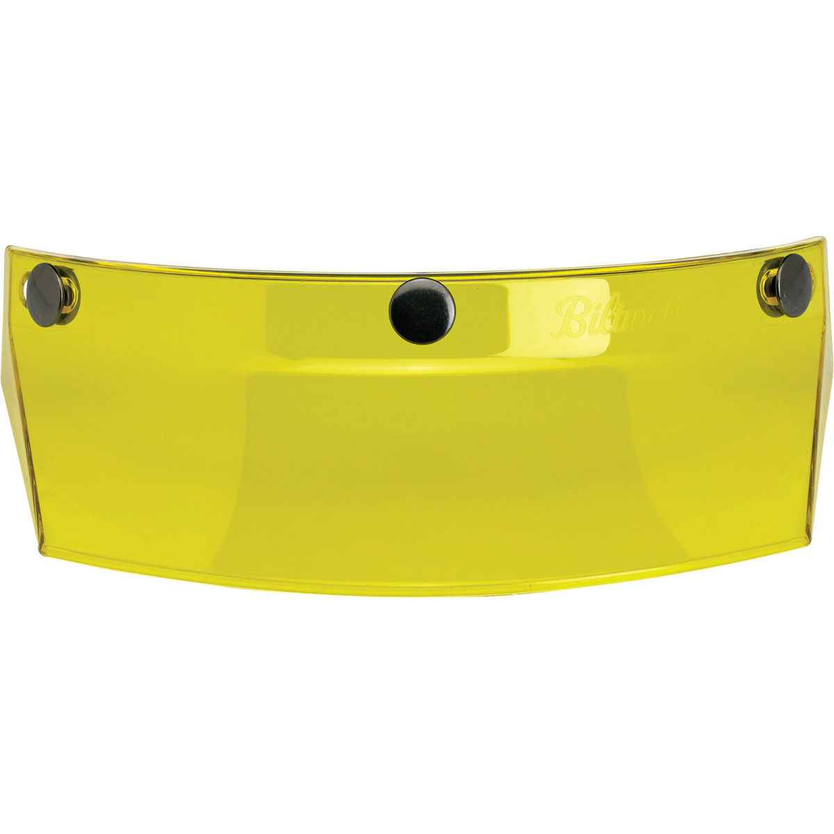Biltwell #2002-103 - Moto 3-Snap Visor - Yellow