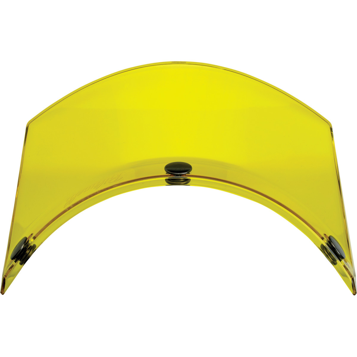 Biltwell #2002-103 - Moto 3-Snap Visor - Yellow