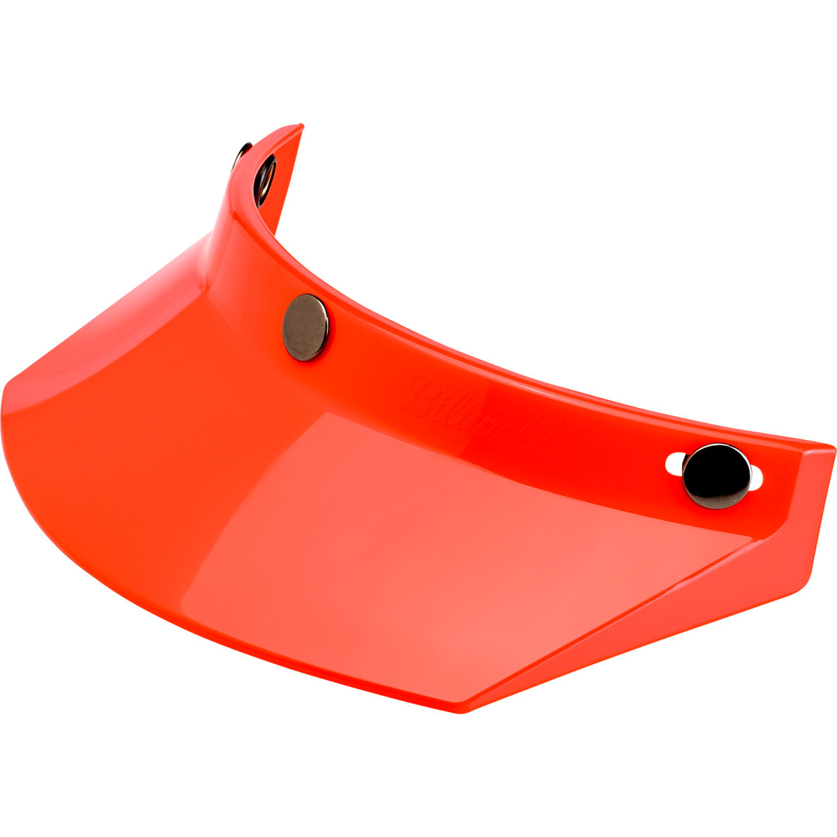 Biltwell #2002-565 - Moto 3-Snap Visor - Orange