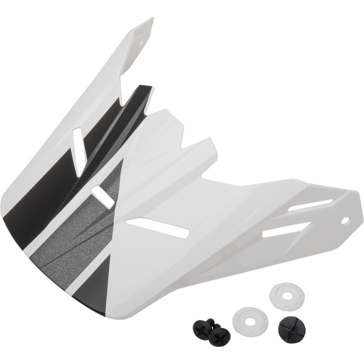 Z1R - Youth Rise Visor - Evac - Gloss White/Black/Gray