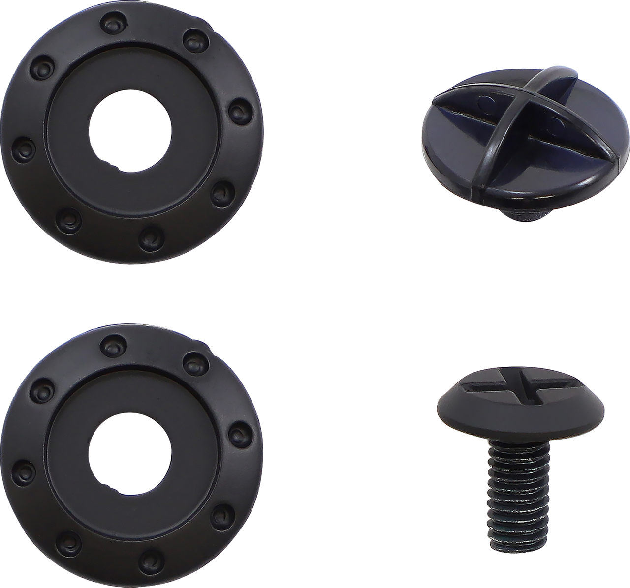 Youth Rise Visor Kit - Flame - Blue