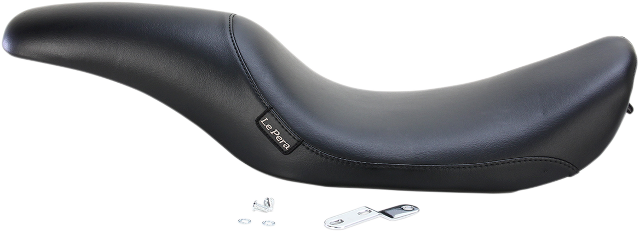 Le Pera #LH-867PY - Silhouette Full-Length Seat - Smooth - Black - FL '02-'07