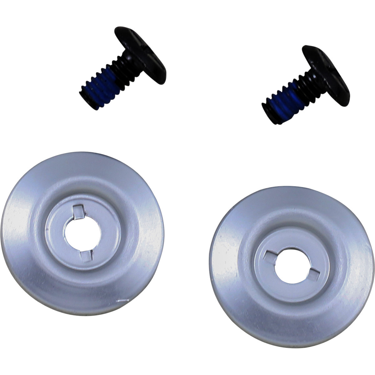 Biltwell #0034-150-60 - Gen 2 Hardware Kit - Black Screw - Silver Baseplate
