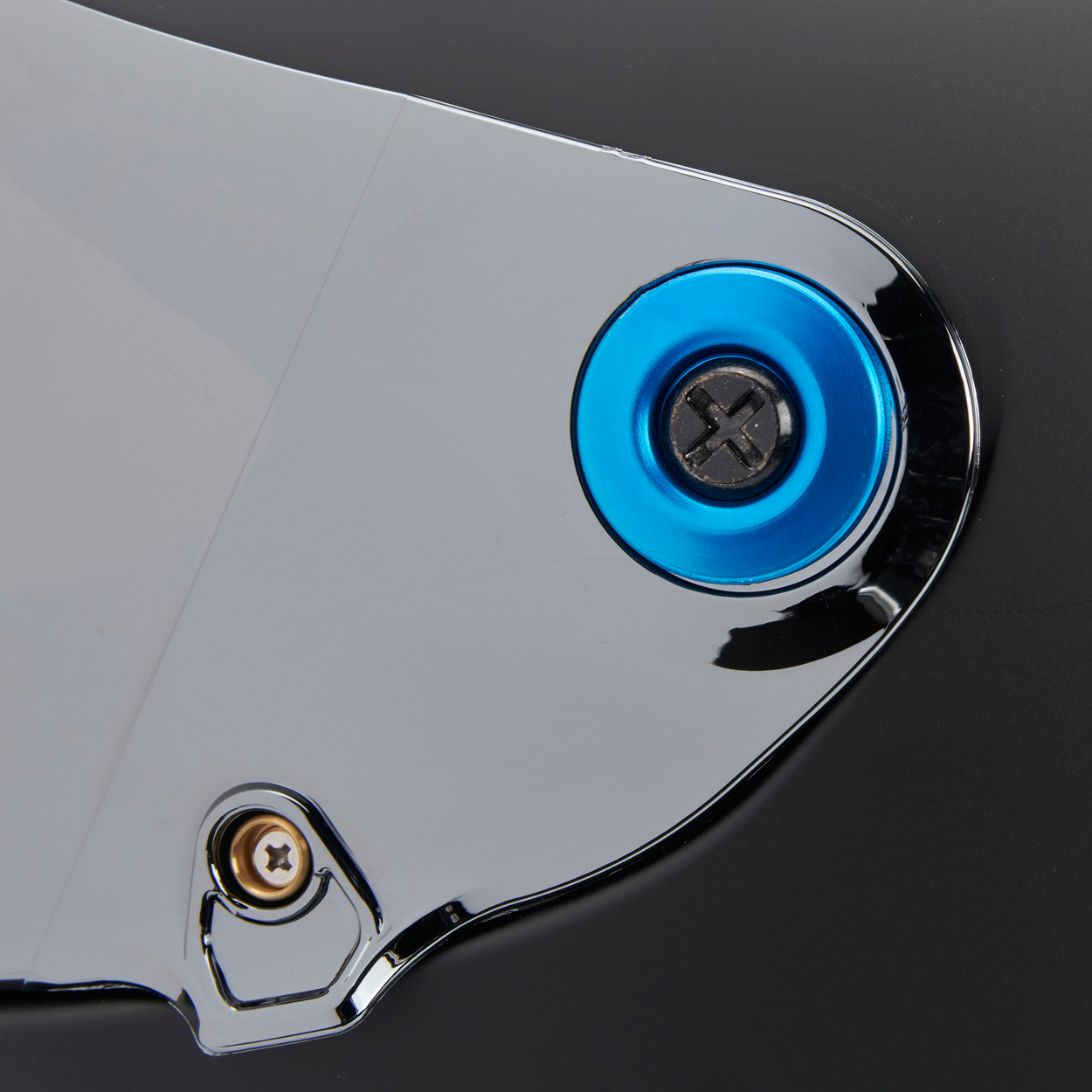 Biltwell #0034-150-65  - Gen 2 Hardware Kit - Black Screw - Blue Baseplate