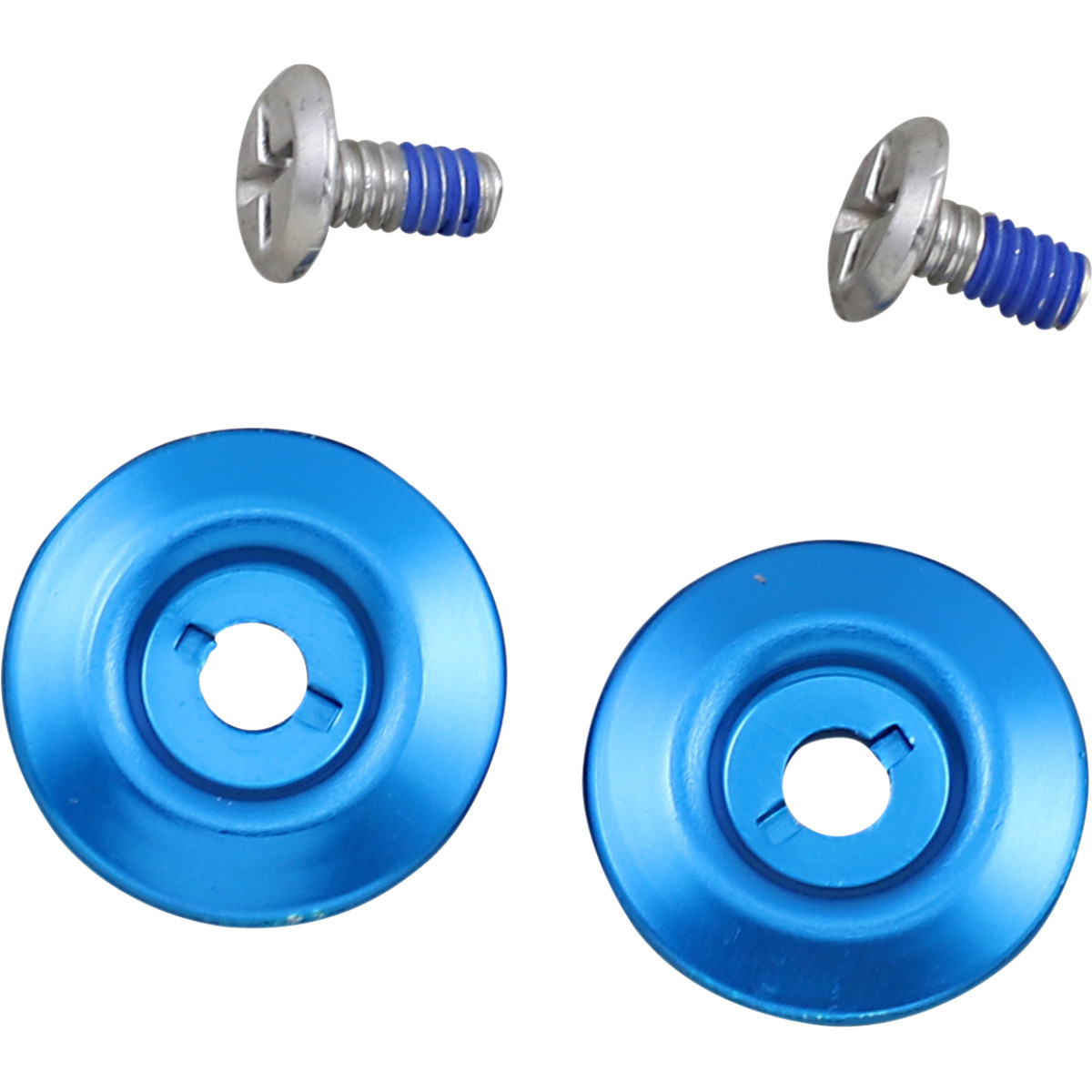Biltwell #0034-150-71 - Gen 2 Hardware Kit - SS Screw - Blue Baseplate