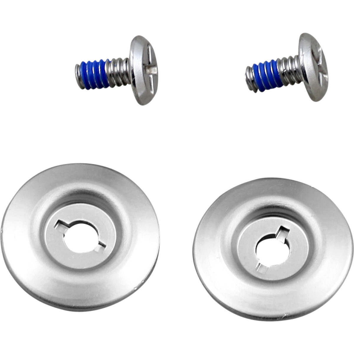 Biltwell #0034-150-73 - Gen 2 Hardware Kit - SS Screw - Silver Baseplate