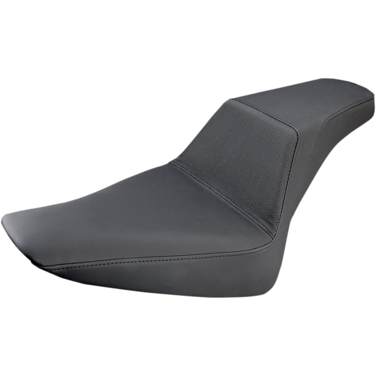 Saddlemen #812-26-174 - Step-Up Seat - Gripper - Black - FLS