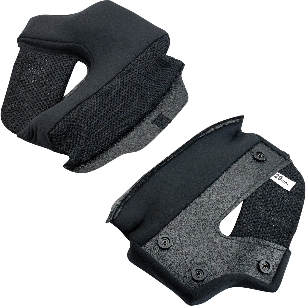 Biltwell #0004-020-0138 - Lane Splitter Cheek Pads - 38 mm