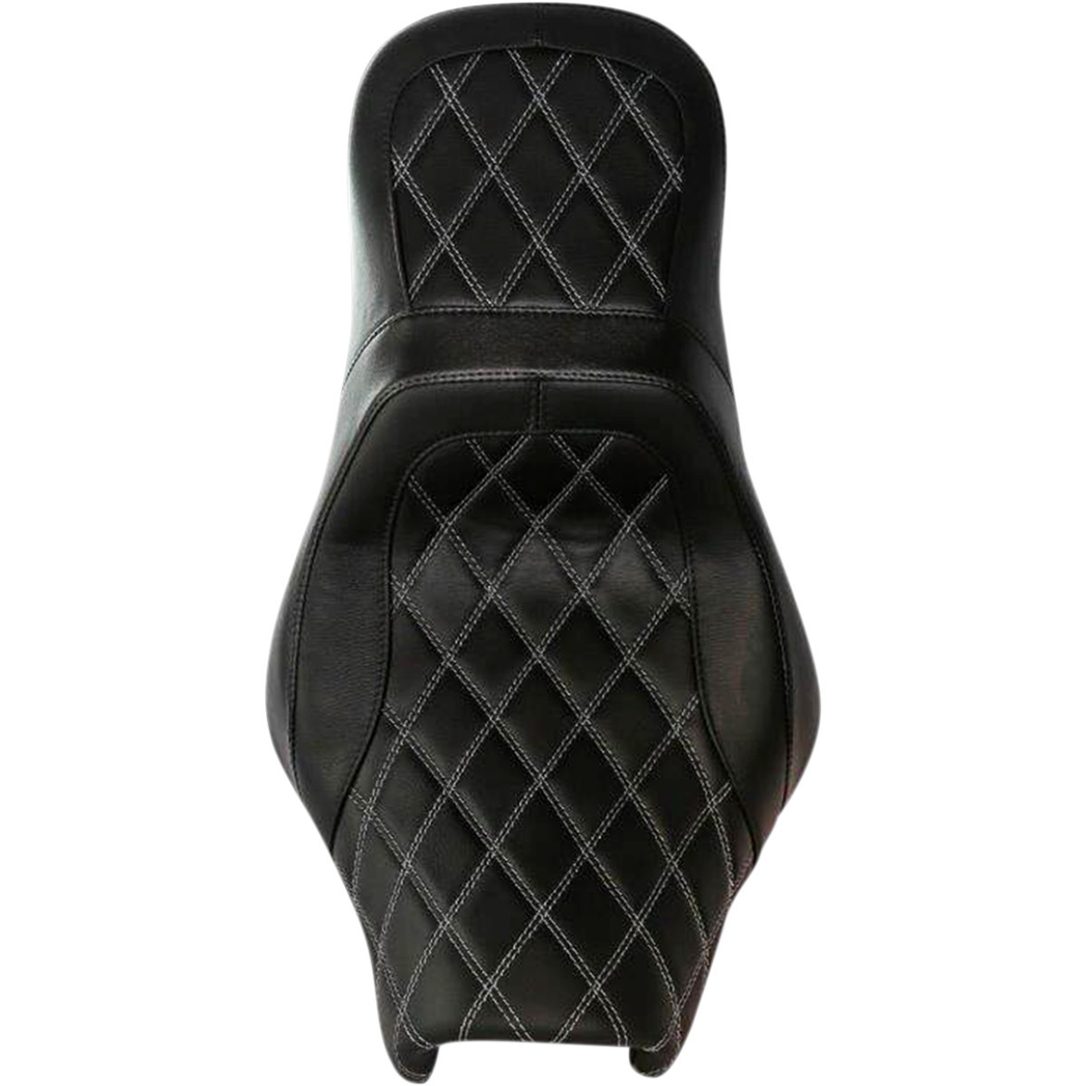 Danny Gray #21-411DIAAIR - Airhawk Weekday 2Up XL Seat - no Backrest Receptacle - Double Diamond Stitch - Air - XL '08-'23