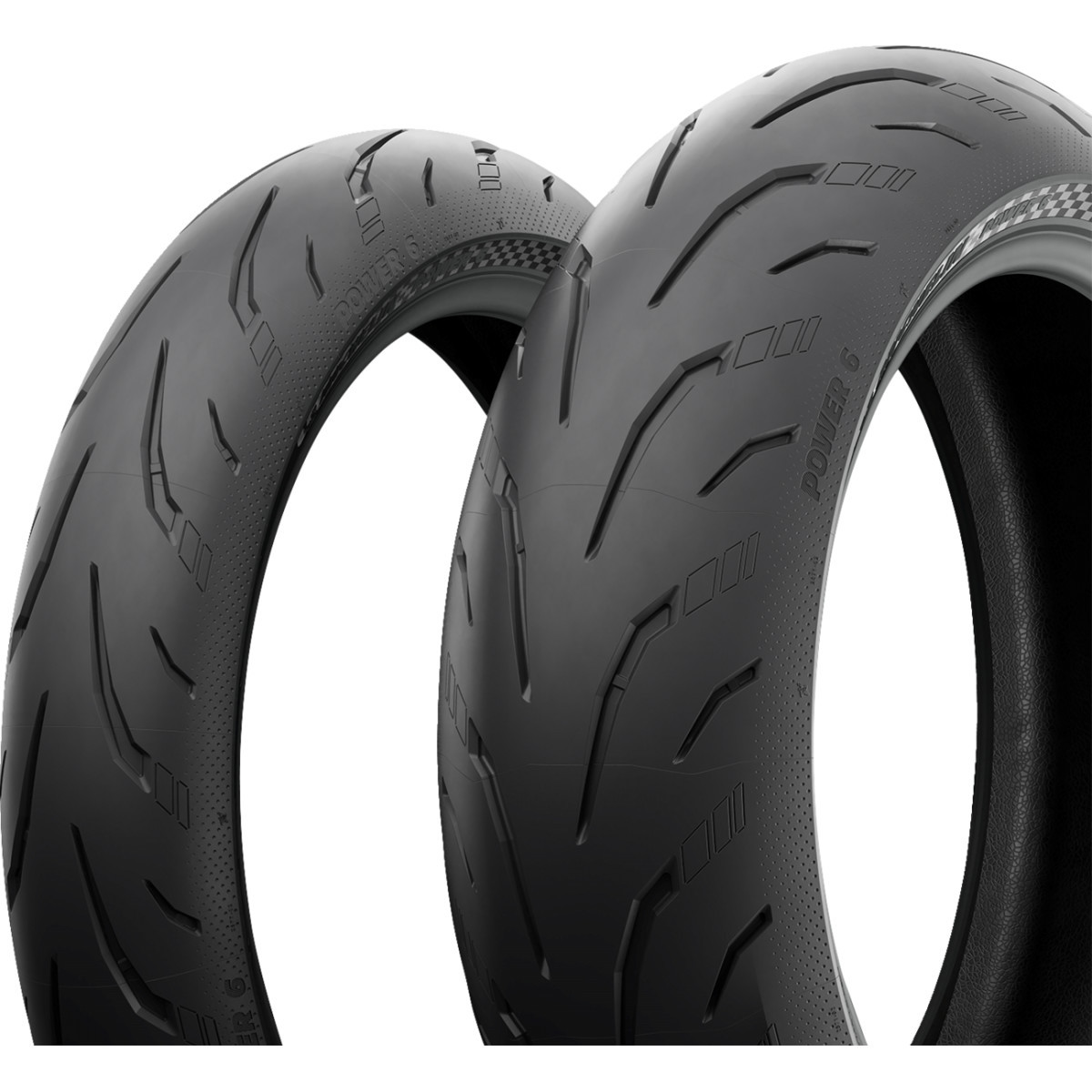 Michelin #82063 - Tire - Power 6 - Front - 120/70ZR17 - (58W)