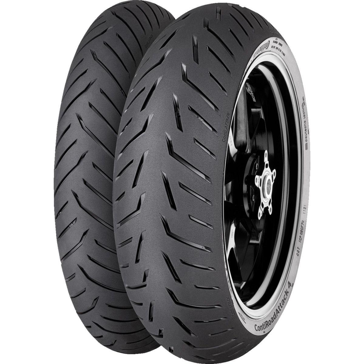 Continental #02447110000 - Tire - ContiRoadAttack 4 - Rear - 150/70R17 - 69V