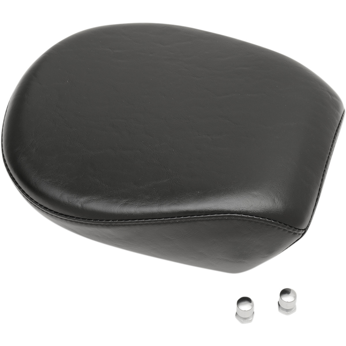 LE Pera #LH-005PDX - Bare Bones Pillion Pad - Deluxe - Smooth - Black - FLHT '02-'07