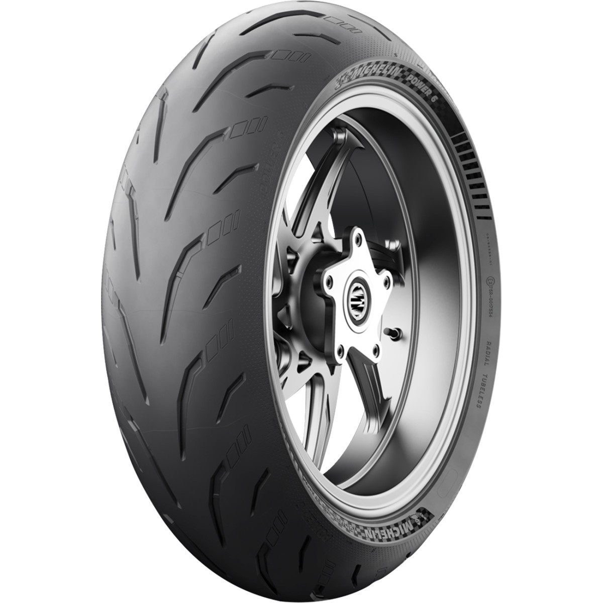 Michelin #83971 - Tire - Power 6 - Rear - 240/45ZR17 - (82W)
