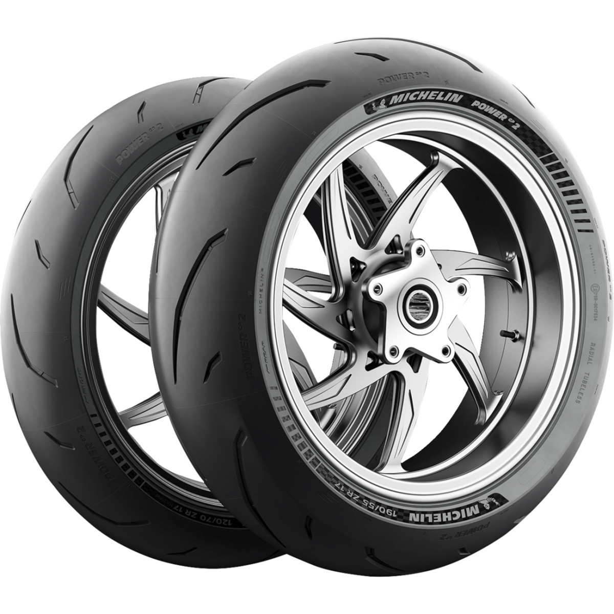 Michelin #48652 - Tire - Power GP2 - Rear - 180/55ZR17 - (73W)
