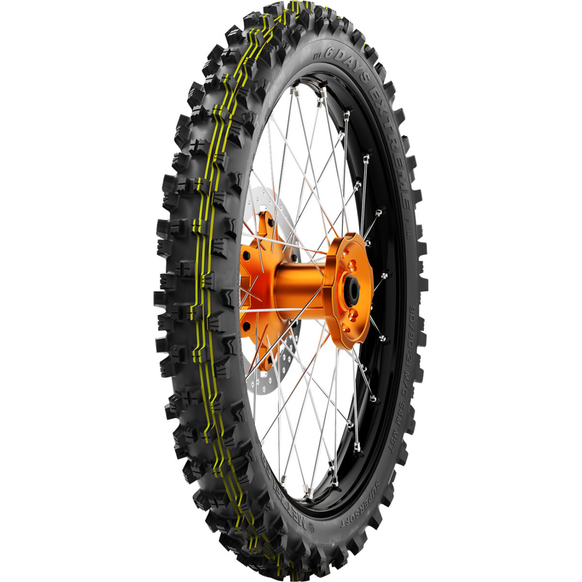 Metzeler #4074600 - Tire - MCE 6 Days Extreme - Front - 90/100-21 - 57R