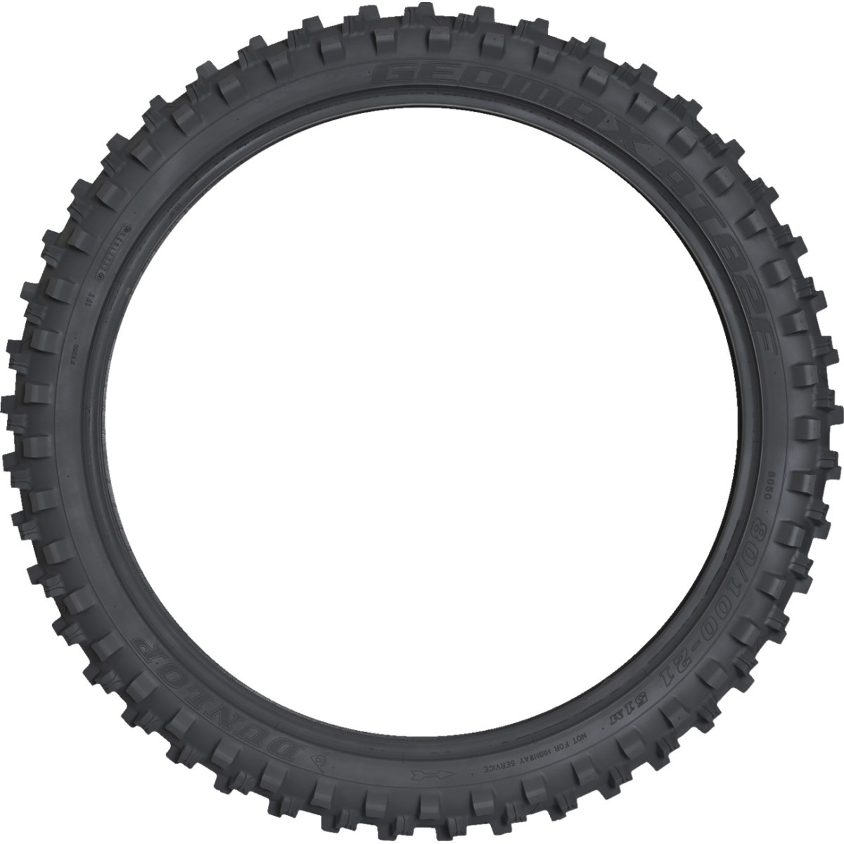Dunlop #45261500 - Tire - Geomax AT82 - Front - 80/100-21 - 51M