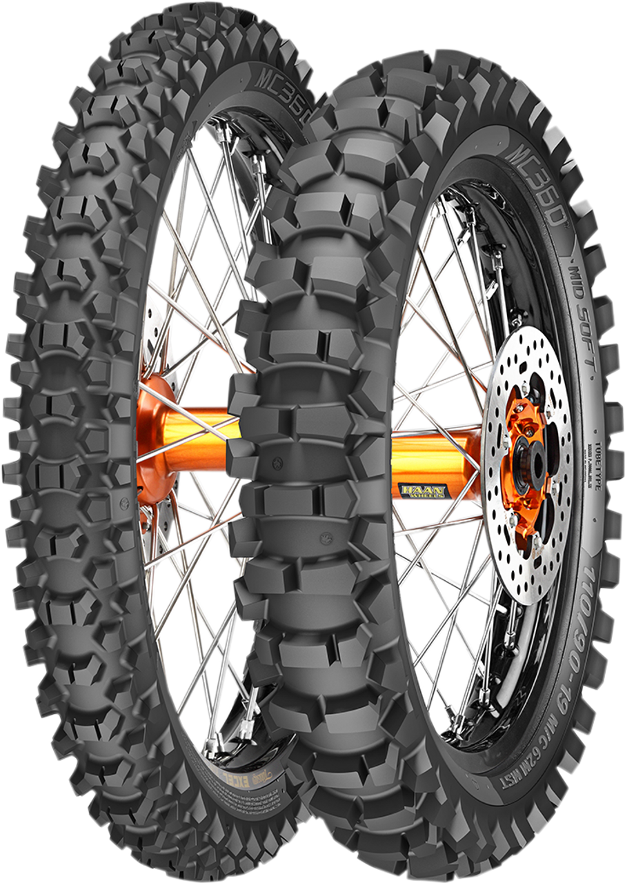 Metzeler Tire - MC360Â Mid-Soft - Rear - 120/100-18 - 68M