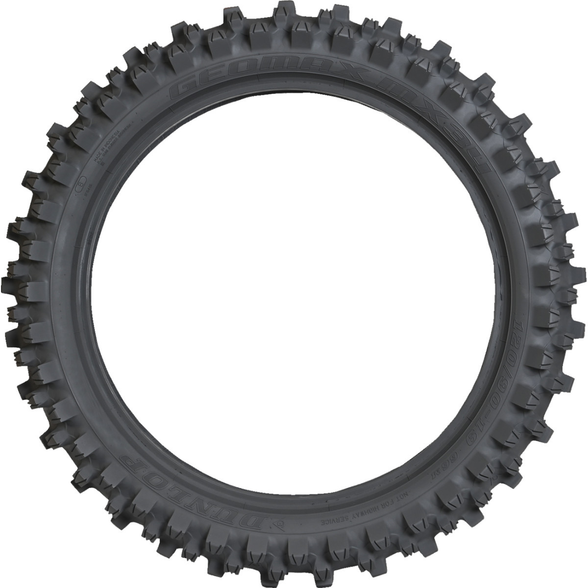 Dunlop #45273506 - Tire - Geomax MX34 - Rear - 70/100-10 - 41J