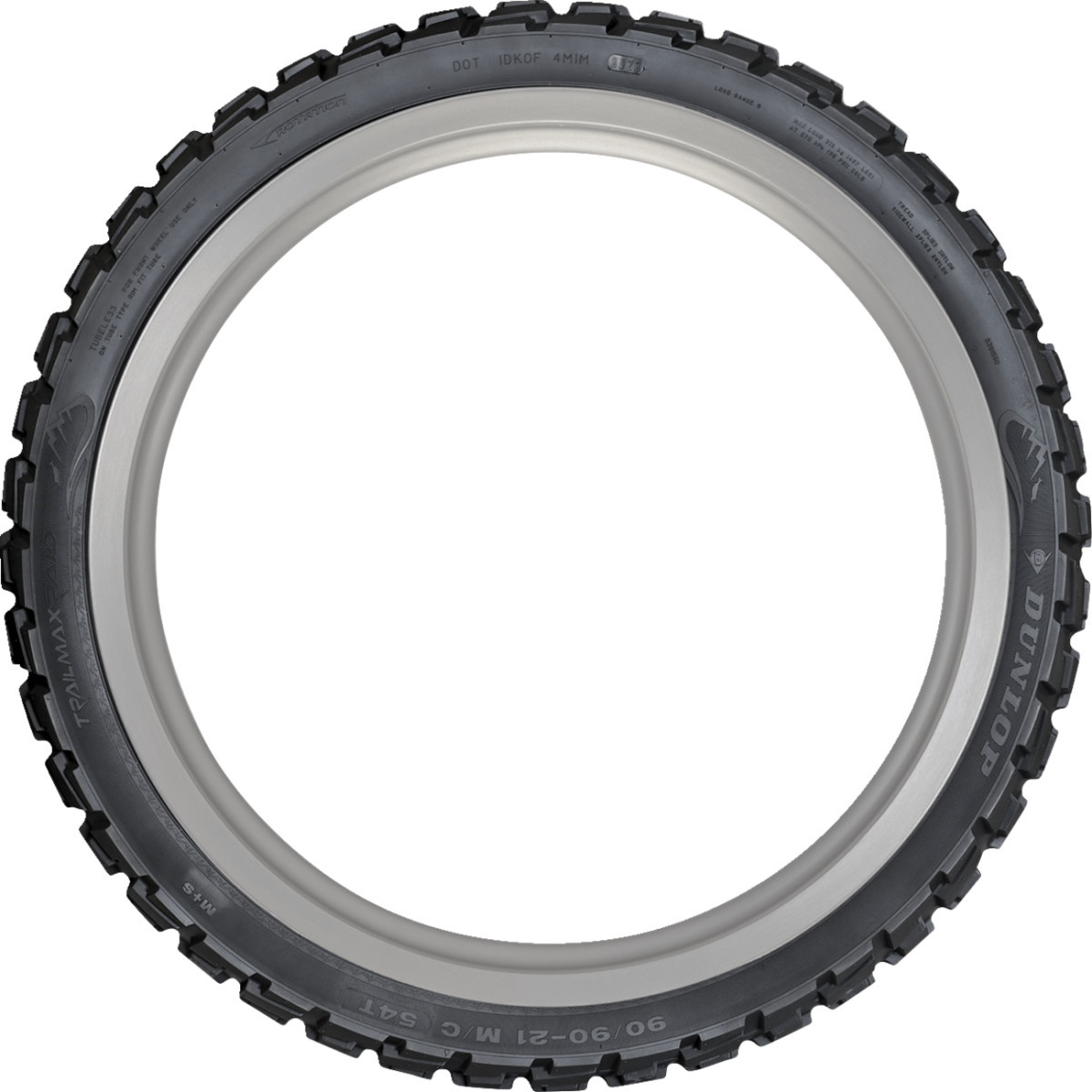 Dunlop #45260401 - Tire - Trailmax Raid - Front - 110/80R19 - 59T