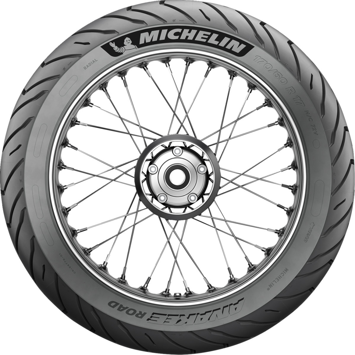 Michelin #46604 - Tire - Anakee Road - Front - 120/70R19 - 60V
