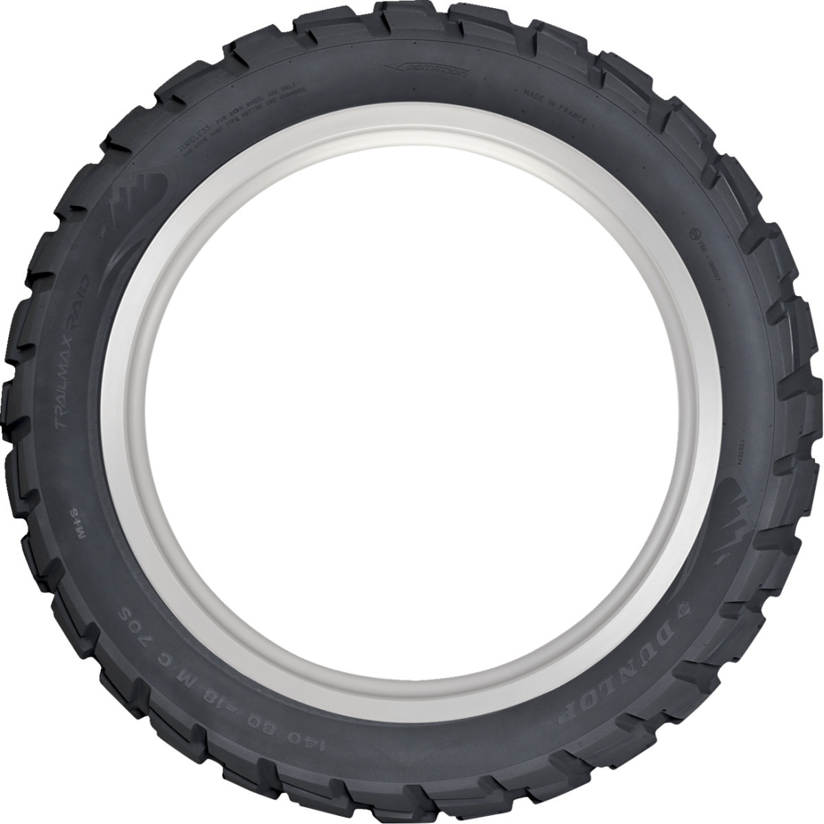 Dunlop #45260403 - Tire - Trailmax Raid - Rear - 130/80-17 - 65S