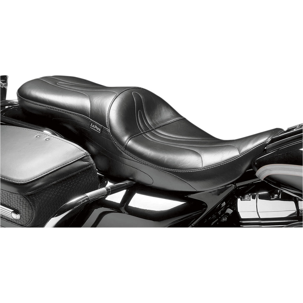 LE Pera #LK-907RZ - Sorrento 2-Up Seat - Stitched - Black - FL '08-'23