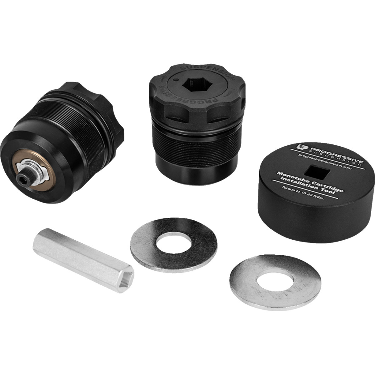 Progressive Suspension #31-5056 - Fork Preload Adjuster - 49 mm - Black Anodized