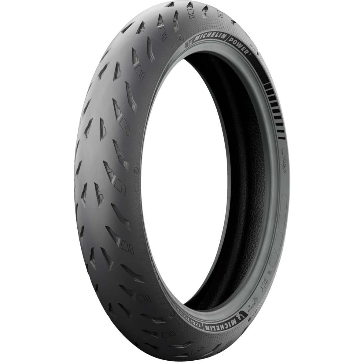 Michelin #82645 - Tire - Power 5 - Front - 120/70ZR17 - (58W)