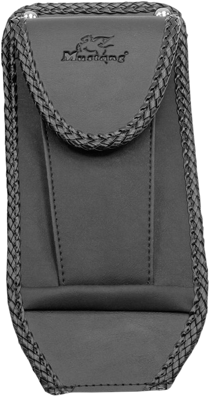 Mustang Pouch Tank Bib - Smooth - Black - Kawasaki