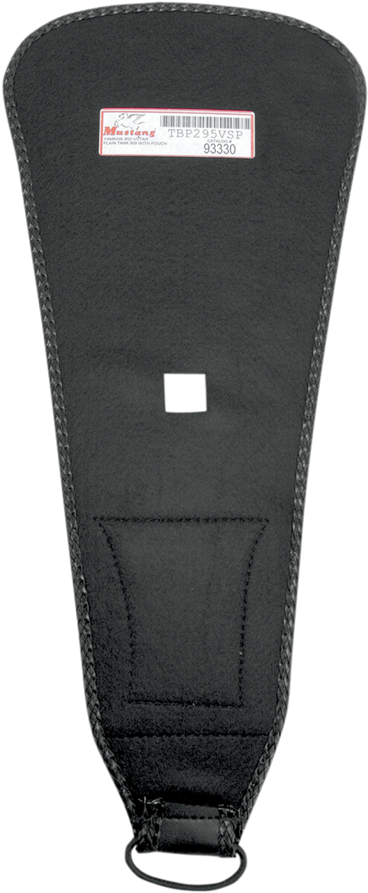 Mustang #93330 - Pouch Tank Bib - Smooth - Black - Yamaha