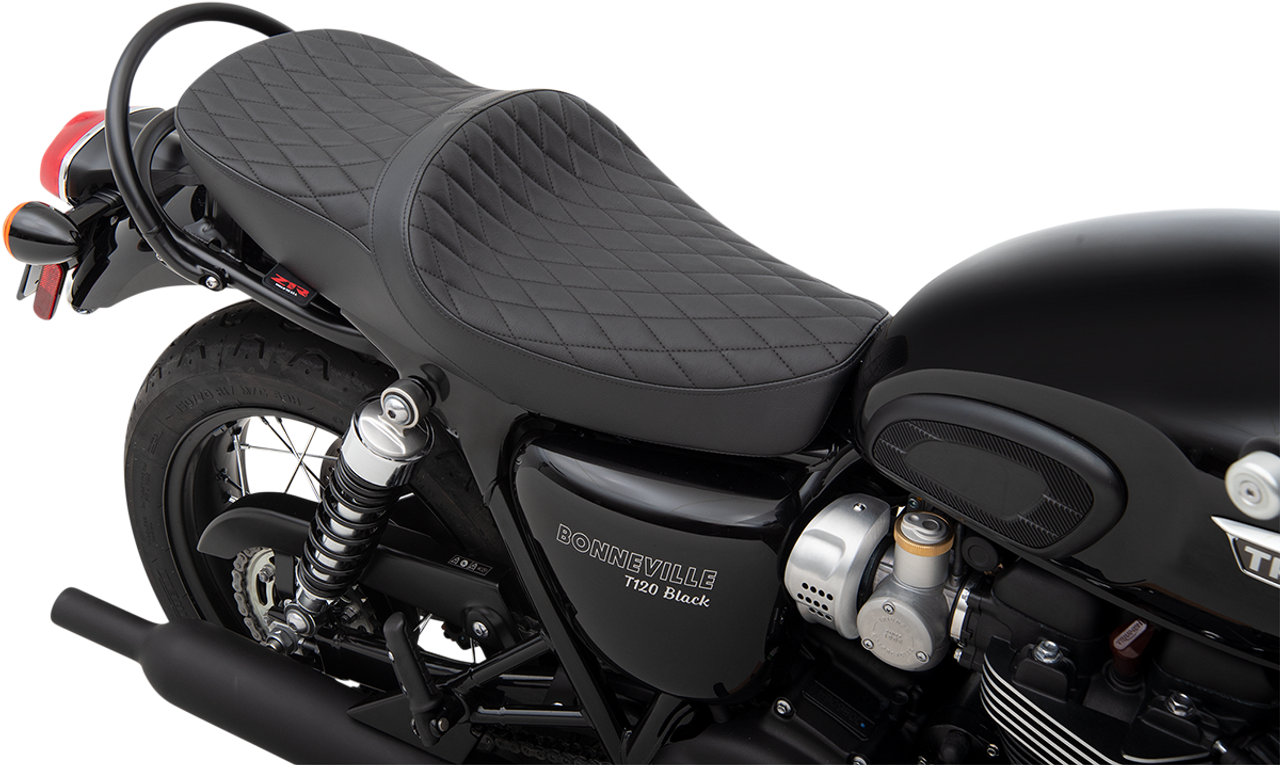 Low TR Seat - Diamond - Black - Vinyl - Lutzka's Garage