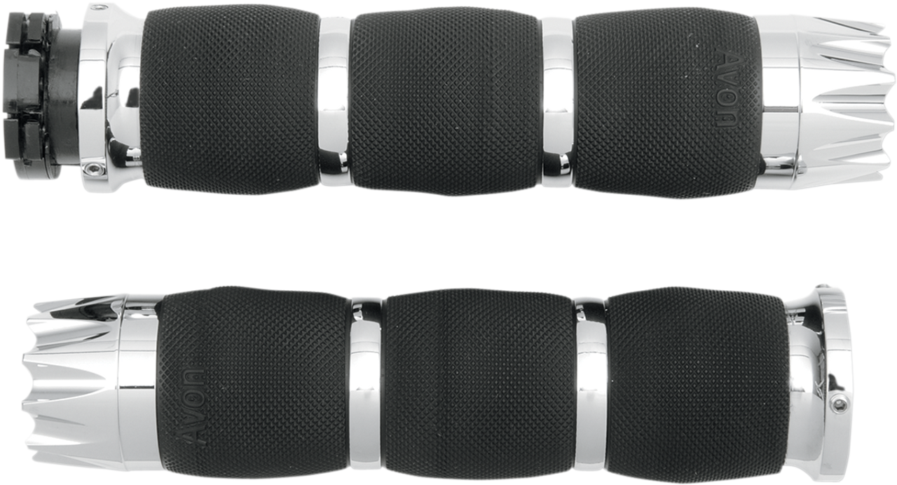 Grip - Excalibur - Air Cushioned - Chrome - Lutzka's Garage