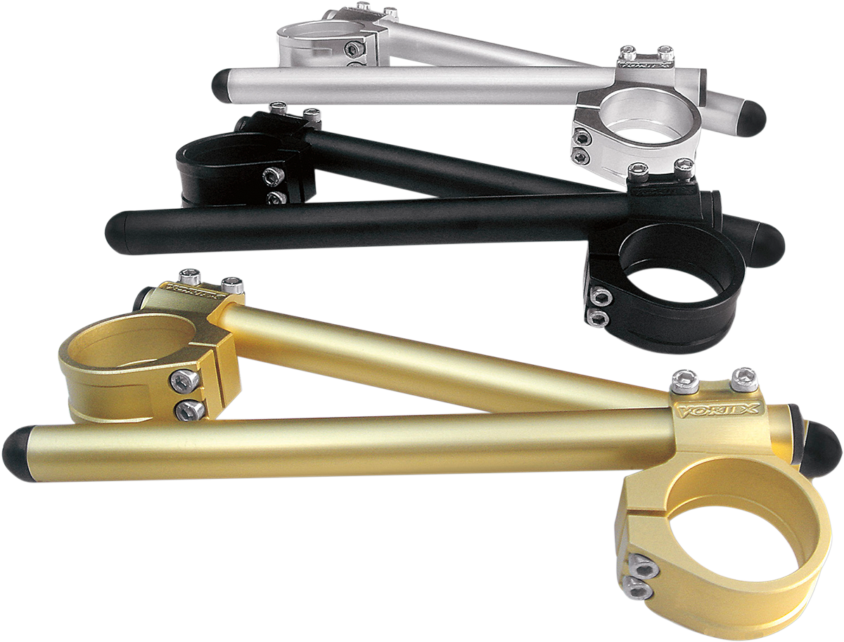 Handlebar - Clip-On - 43 mm - 0� - Black - Lutzka's Garage